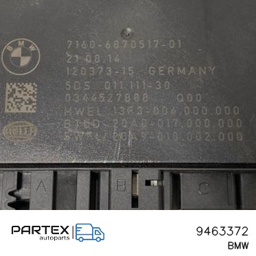 9463372 - Блок керування фаркопом BMW X4 F26 2015