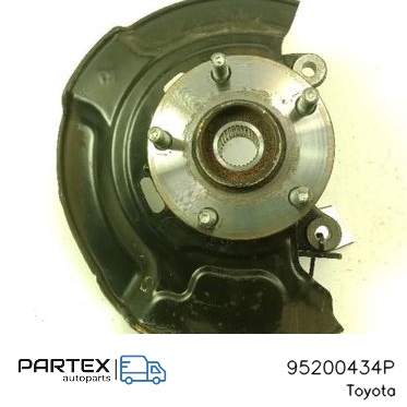 95200434P - Поворотний кулак переднього колеса Toyota Avensis T250 2009