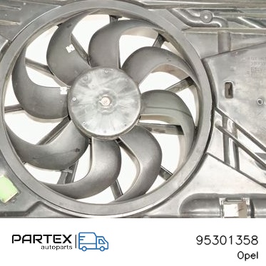 95301358 - Електровентилятор радіатора Opel Mokka X 2018