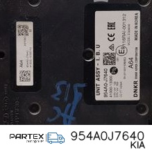 954A0J7640 - Блок комфорту KIA Ceed 2021