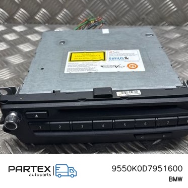 9550K0D7951600 - Панель радіо мультимедіа BMW X1 E84 2014