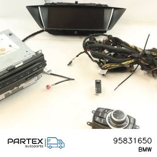 95831650 - Панель радіо мультимедіа BMW X1 E84 2014