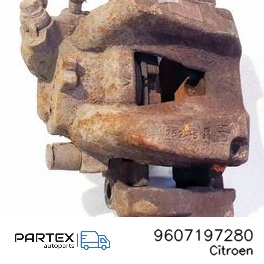 9607197280 Передній гальмівний супорт Citroen C4 II Picasso 2016