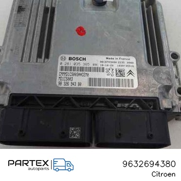 9632694380 - Блок керування двигуном Citroen Berlingo 2014