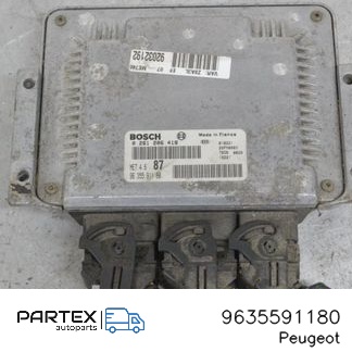 9635591180 - Блок керування двигуном ECU Peugeot 607 2000