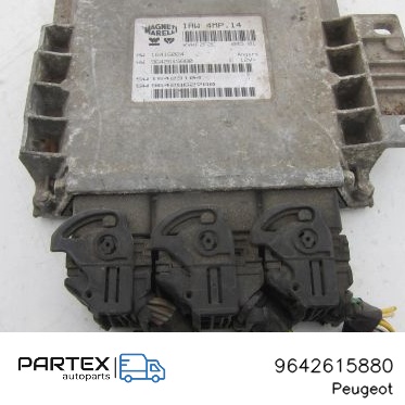 9642615880 - Блок керування двигуном ECU Peugeot 607 2001