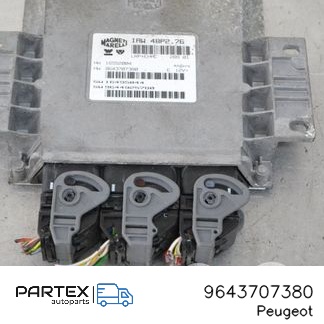 9643707380 - Блок керування двигуном ECU Peugeot 206+ 2000