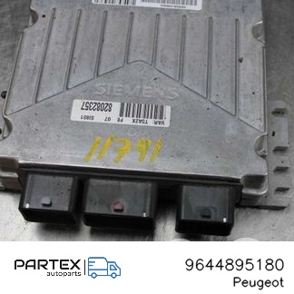 9644895180 - Блок керування двигуном ECU Peugeot 307 2001