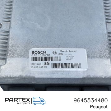 9645534480 - Блок керування двигуном Peugeot 407 2020