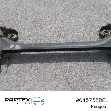 9645758BEL - Балка задньої осі Peugeot 307 CC 2001