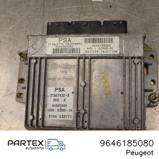 9646185080 - Блок керування двигуном ECU Citroen Berlingo 2014