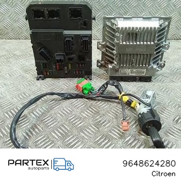 9648624280 - Блок керування двигуном ECU Citroen C3 Pluriel 2005