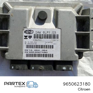 9650623180 - Блок керування двигуном ECU Peugeot 307 2004