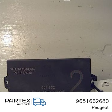 9651662680 - Блок керування фаркопом Peugeot 307 CC 2005