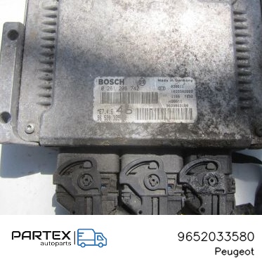9652033580 - Блок керування двигуном ECU Peugeot 607 2000