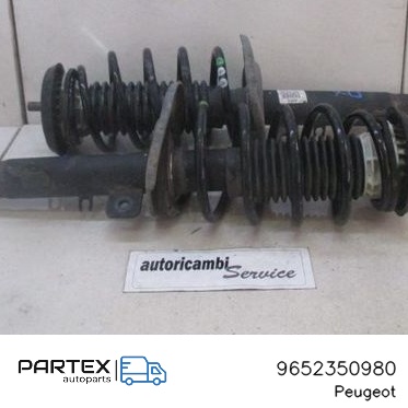 9652350980 - Передній амортизатор у зборі з пружиною Peugeot 207 2006