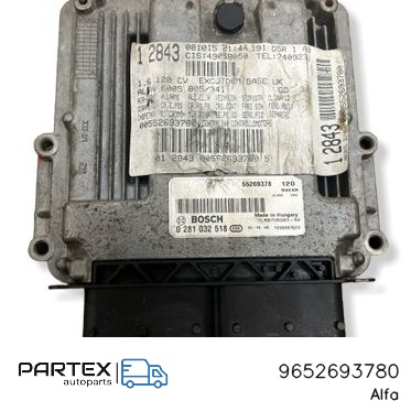 9652693780 - Блок керування двигуном Alfa Romeo Giulietta 2015