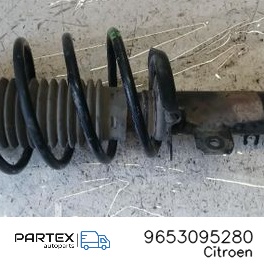 9653095280 - Передній амортизатор у зборі з пружиною Citroen C2 2006