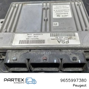 9655997380 - Блок керування двигуном ECU Peugeot 407 2006