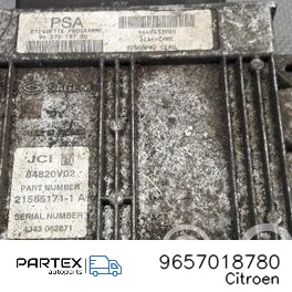 9657018780 - Блок керування двигуном ECU Citroen Berlingo 2022