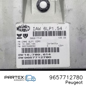9657712780 Блок керування двигуном Peugeot 407 2020