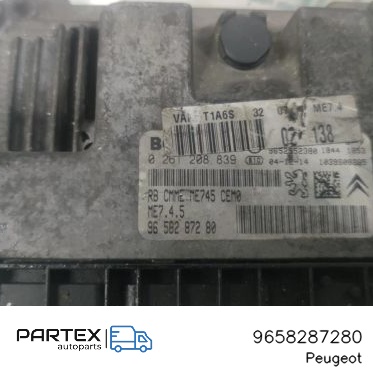 9658287280 - Блок керування двигуном ECU Peugeot 206+ 2020