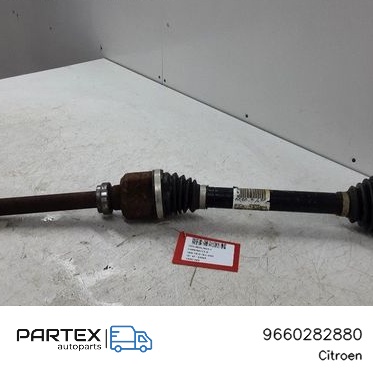 9660282880 Піввісь передня Citroen Berlingo 2018