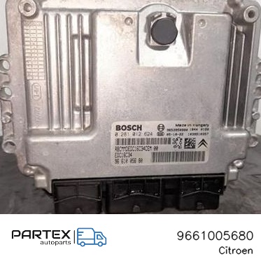 9661005680 - Блок керування двигуном ECU Citroen Berlingo 2006