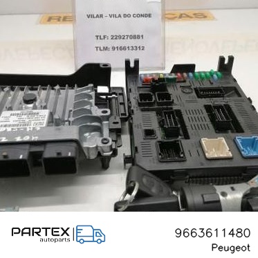9663611480 - Блок керування двигуном ECU Peugeot 407 2008