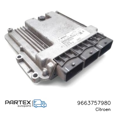 9663757980 - Блок керування двигуном Citroen C-Crosser 2010