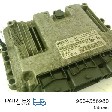 9664356980 - Блок керування двигуном ECU Citroen Jumpy 2011