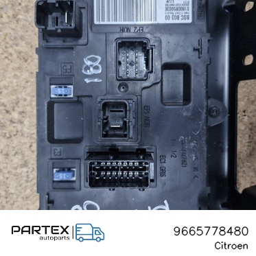 9665778480 - Блок керування фаркопом Peugeot 807 2010