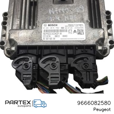 9666082580 - Блок керування двигуном ECU Peugeot Bipper 2014