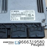 9666319580 - Блок керування двигуном Peugeot 208 I 2014
