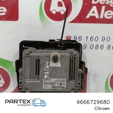 9666729680 - Блок керування двигуном Peugeot 208 2013