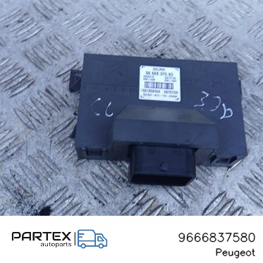 9666837580 - Блок керування Peugeot 308cc 2009