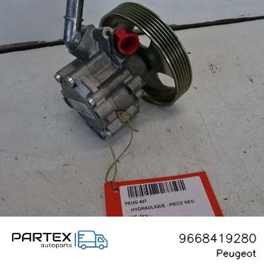 9668419280 - Насос гідропідсилювача керма Peugeot 407 2007