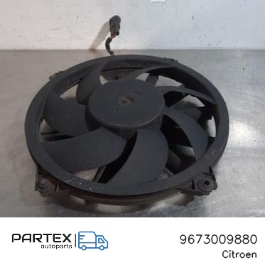 9673009880 - Електровентилятор радіатора Citroen Berlingo 2015