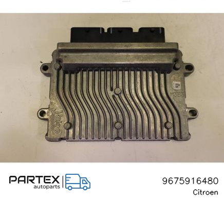 9675916480 - Блок керування двигуном Peugeot 207 2011