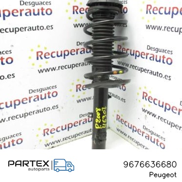 9676636680 - Передній амортизатор Peugeot 2008 I 2015