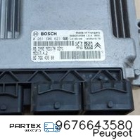 9676643580 - Блок керування двигуном Peugeot 208 I 2014