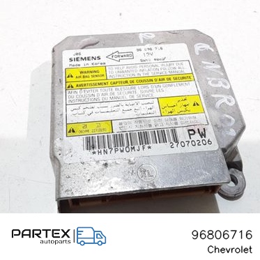 96806716 - Блок керування Airbag Chevrolet Lacetti 2008