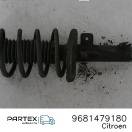 9681479180 - Передній амортизатор у зборі з пружиною Citroen C3 Picasso 2015