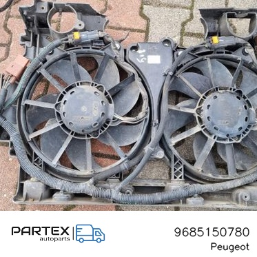 9685150780 - Електровентилятор радіатора Peugeot 508 2014