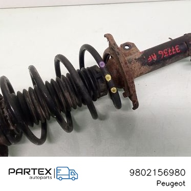 9802156980 - Передній амортизатор у зборі з пружиною Peugeot 2008 I 2014