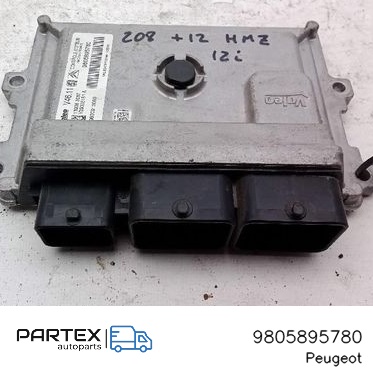 9805895780 - Блок керування двигуном Peugeot 208 2012