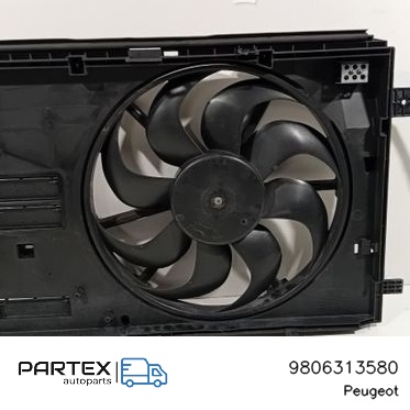 9806313580 - Електровентилятор радіатора Peugeot 308 2019