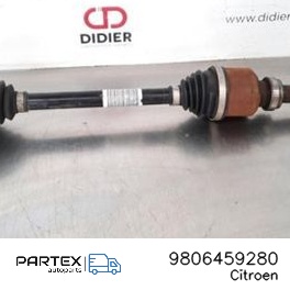 9806459280 Піввісь передня Citroen C4 Cactus 2018