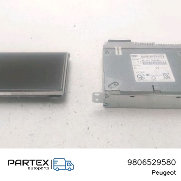 9806529580 - Панель радіо мультимедіа Peugeot 2008 I 2013