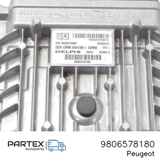 9806578180 - Блок керування двигуном Peugeot 508 2011